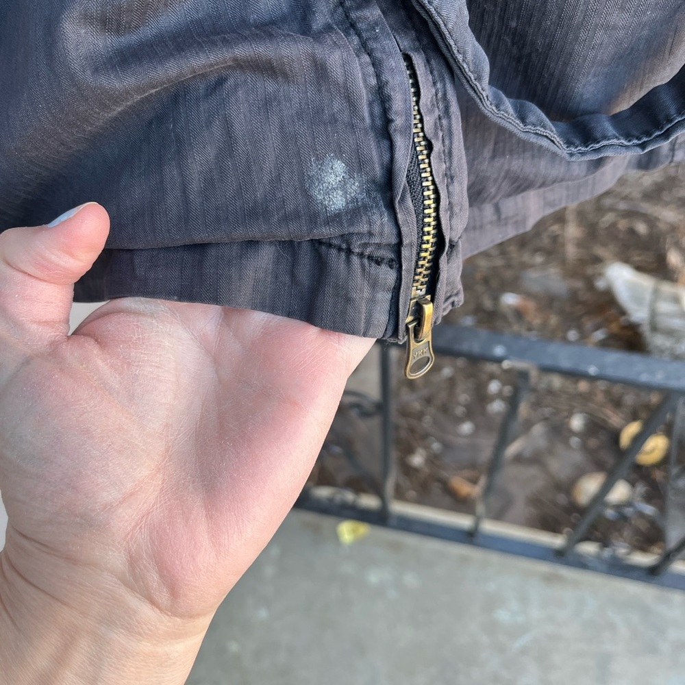 Kavu Charcoal Gray Jacket with Gold Zipper - Picture 3 of 6